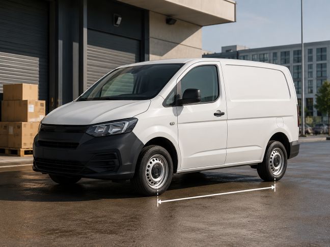 Short wheelbase van example for North West van hire